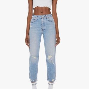 MOTHER Light Blue Boyfriend Jeans
